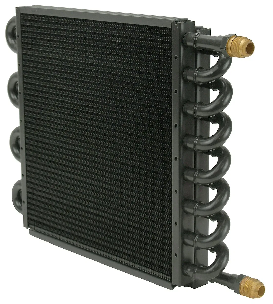15300 – DERALE Fluid Cooler, For Engine Oil/ Transmission Fluid/ Power Steering Fluid/ Fuel 15-3/4 Inch Width X 11-1/...